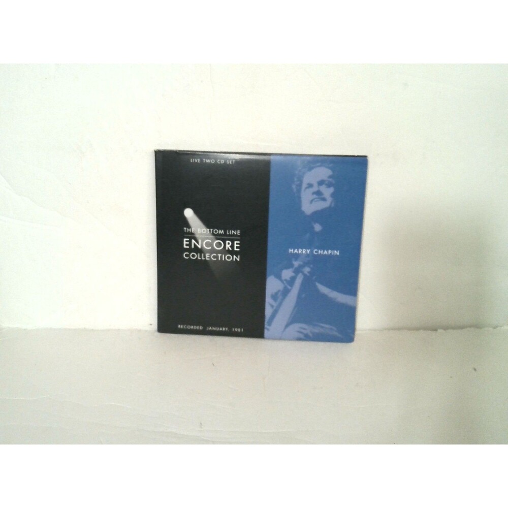 Harry Chapin The Bottom Line Encore Collection CD 2 Disc Set 1997 Bottom Line